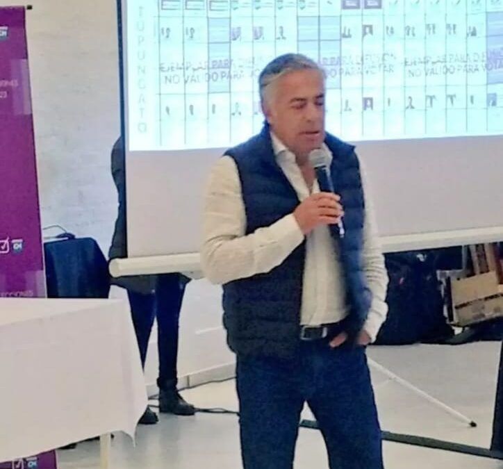 Cornejo en Tunuyán se reunió con fiscales y militantes