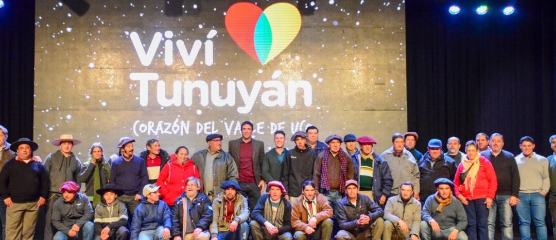 Productores ganaderos de Tunuyán recibieron importante apoyo financiero