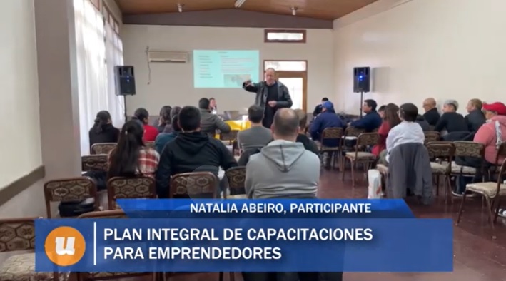 VIDEO Tupungato capacita a sus emprendedores