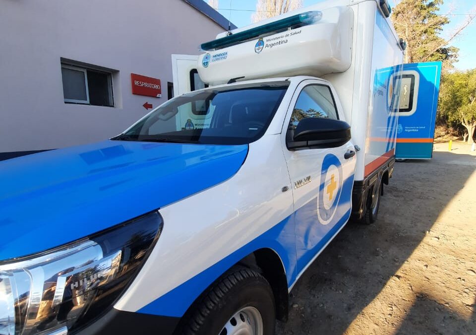 El Área Sanitaria San Carlos recibió una nueva ambulancia