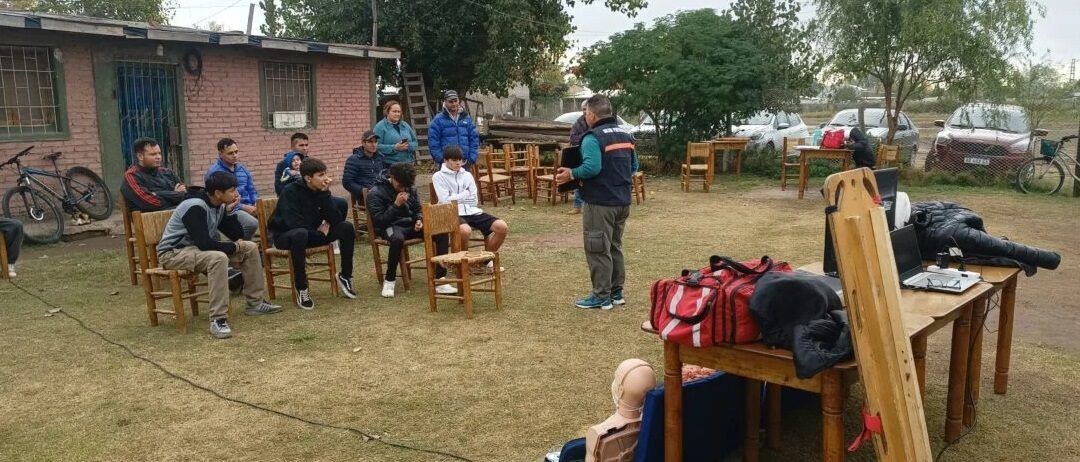 Dirección de Salud del Valle de Uco continúa su trabajo en los clubes locales