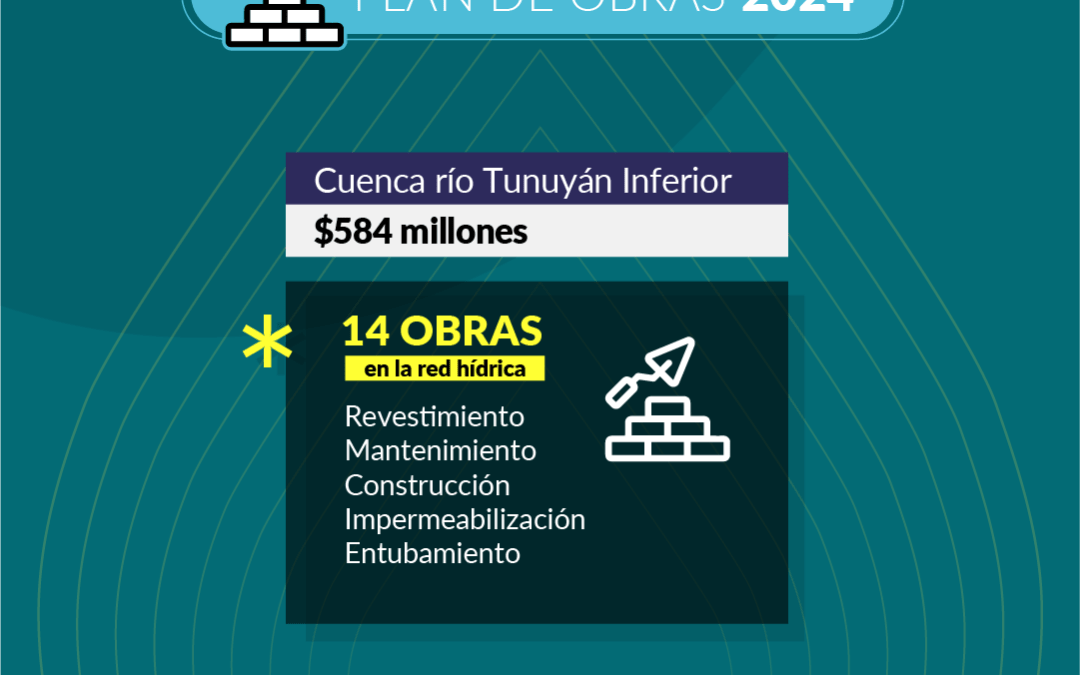 Importante inversión de Irrigación en el Río Tunuyán
