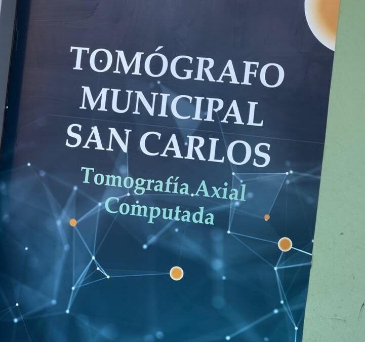 El tomógrafo de San Carlos vuelve a funcionar en Eugenio Bustos