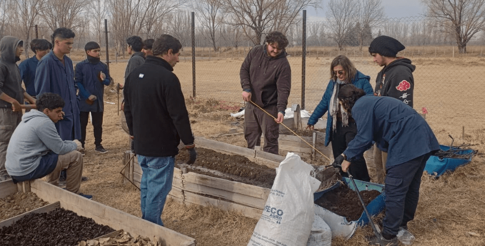 INTA realizó una capacitación para alumnos de la EBTA