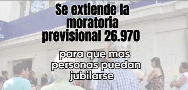 ¿Hasta cuándo me puedo jubilar sin aportes? Sigue la moratoria