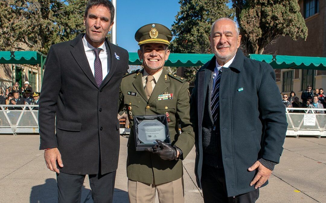 En el «Batallón 8 de Campo Los Andes» se vivió un 9 de julio diferente