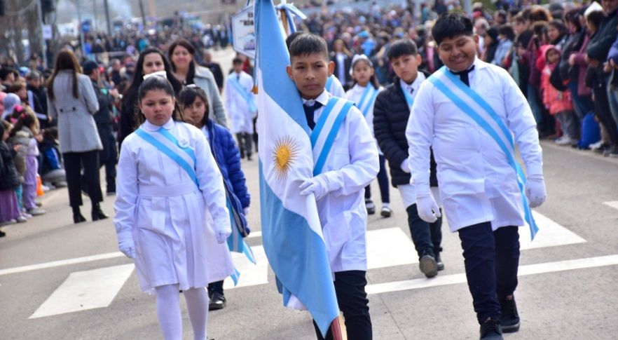 El Valle de Uco homenajeó a San Martín con un acto conjunto