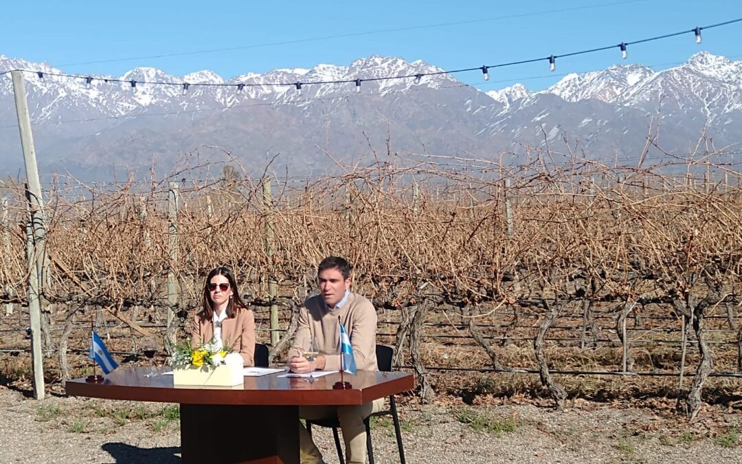 Importante convenio entre Tunuyán y Wines of Argentina