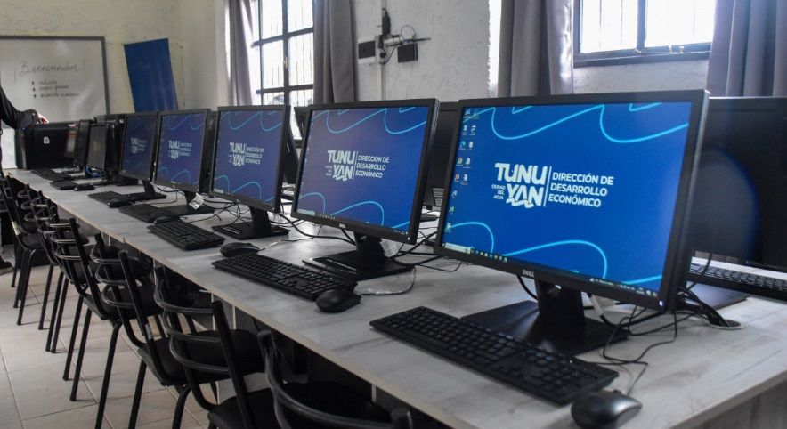 Nuevas salas de capacitación e informática en Tunuyán
