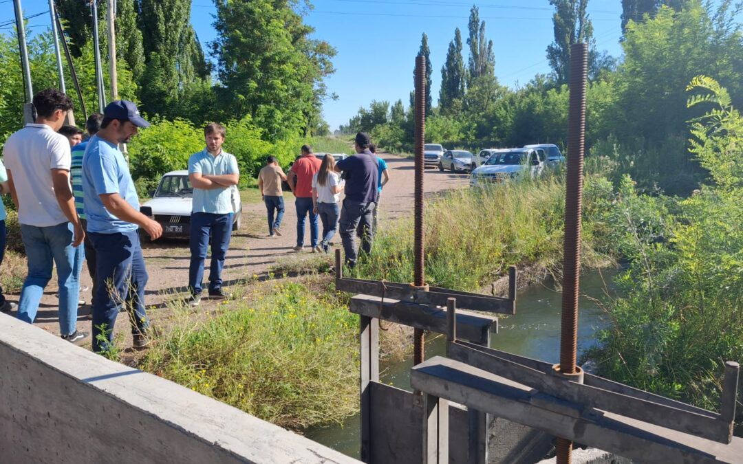 Irrigación avanza con la modernización sistema de riego «Canal Bombal»