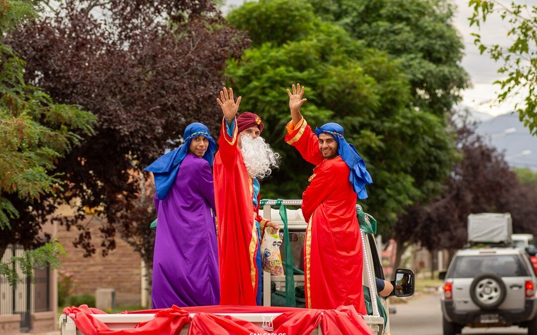 Los Reyes Magos recorrieron las zonas rurales y parajes más alejados de San Carlos