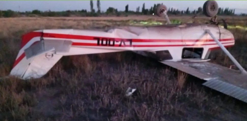 Aterrizá como quieras, accidente en San Rafael