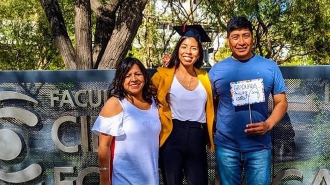 De cosechar ajo en San Carlos a cursar una maestría en Francia: la historia de Macarena