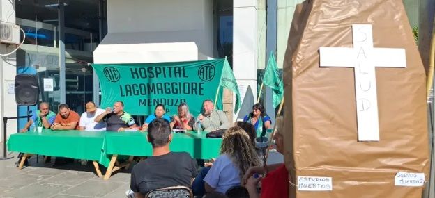 ATE en pie de guerra. Anunciaron reducción de tareas en los hospitales de Mendoza