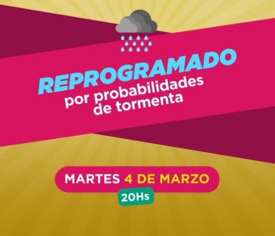 Por razones climáticas se reprogramó el «Carnaval de Antaño»