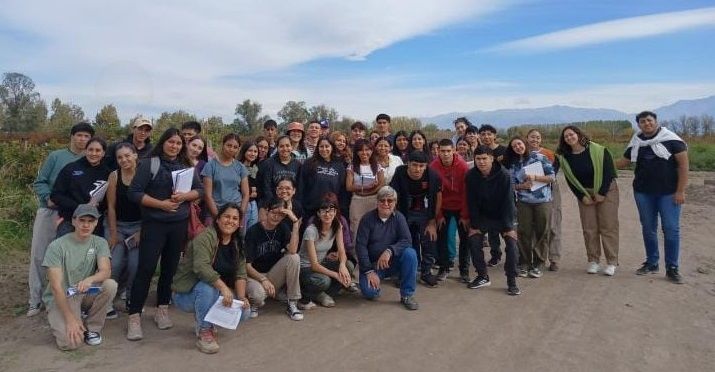 Alumnos del IES Valle de Uco realizan sus prácticas en INTA La Consulta