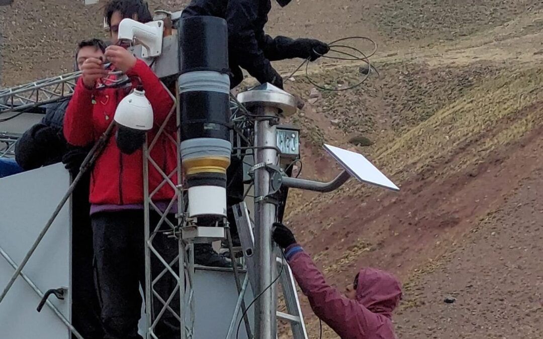 Irrigación renueva las estaciones del Sistema de Información Hidronivometeorológica