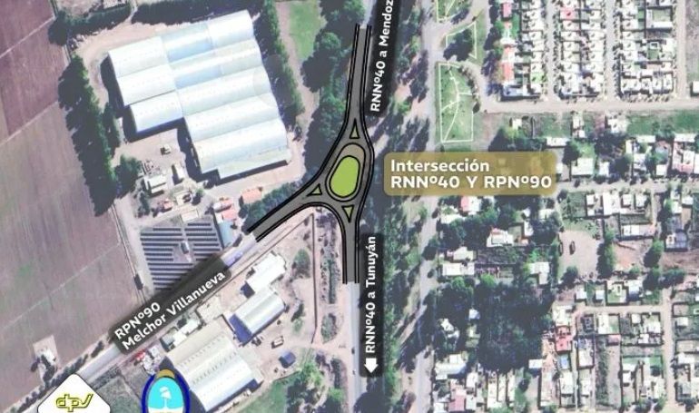 Vialidad de Mendoza anunció una importante obra para el ingreso a Tunuyán