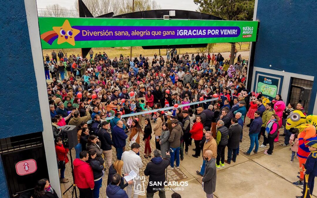 Quedó oficialmente inaugurado el «Pueblo Mágico de los Niños»