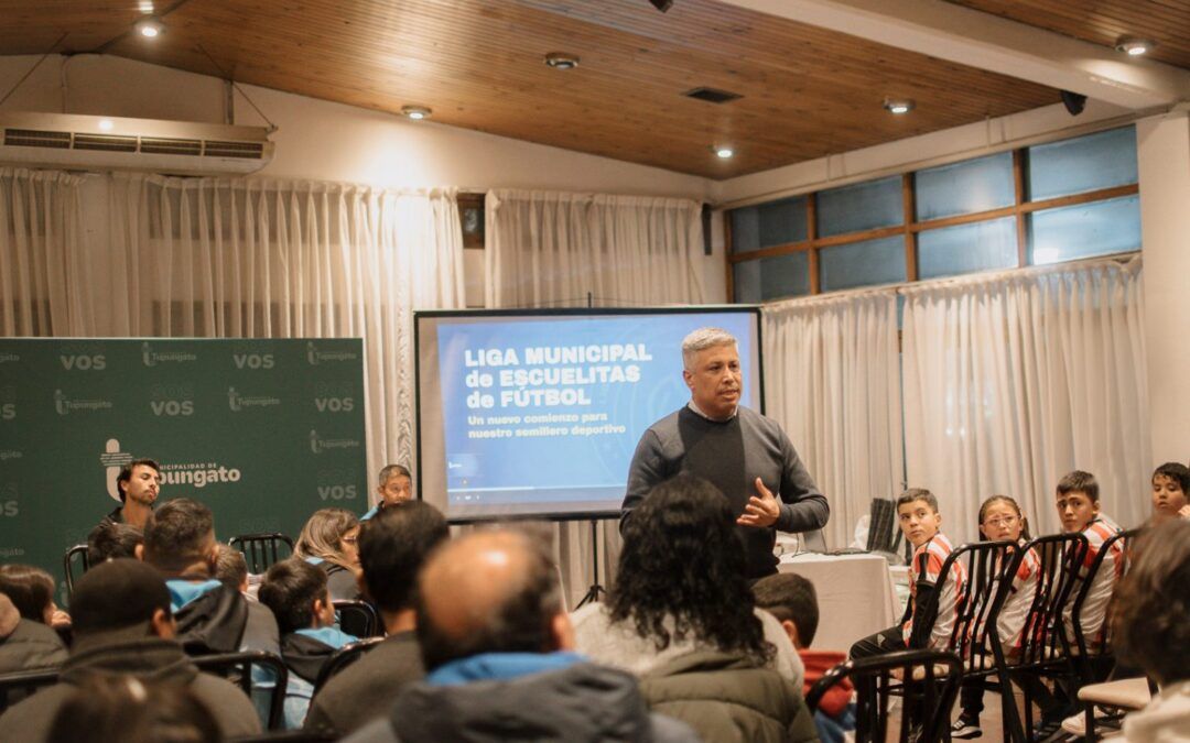 Subsidios económicos a las Escuelitas de Fútbol Infantil de Tupungato