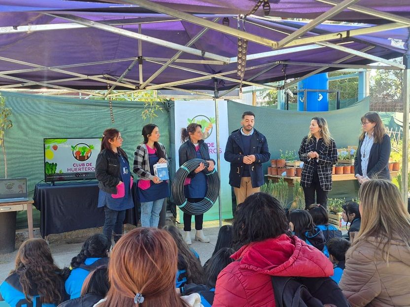 «Club de Huerteros», la iniciativa de Godoy Cruz para conectar escuelas y naturaleza