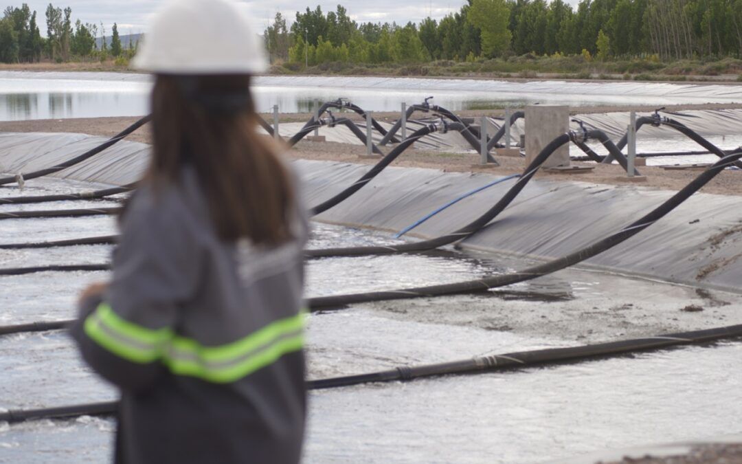 Avanza la obra de ampliación de la Planta Depuradora de San Carlos