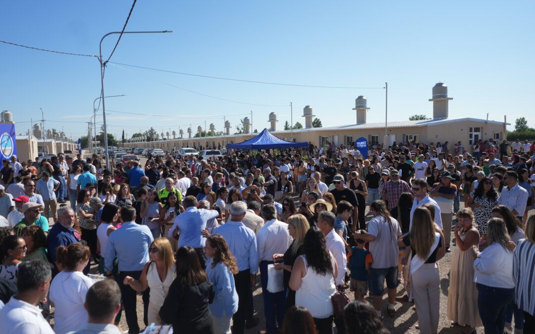  El IPV entregó 142 viviendas en Tunuyán