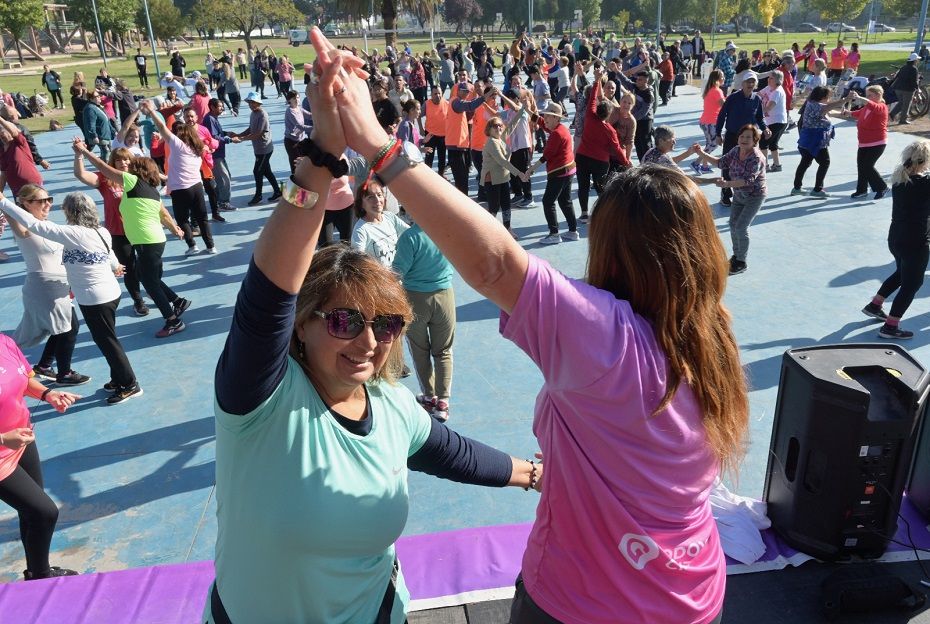 Comenzó la semana de la actividad física en Godoy Cruz