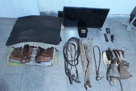 Allanamiento en Tres Esquinas permitió recuperar elementos robados