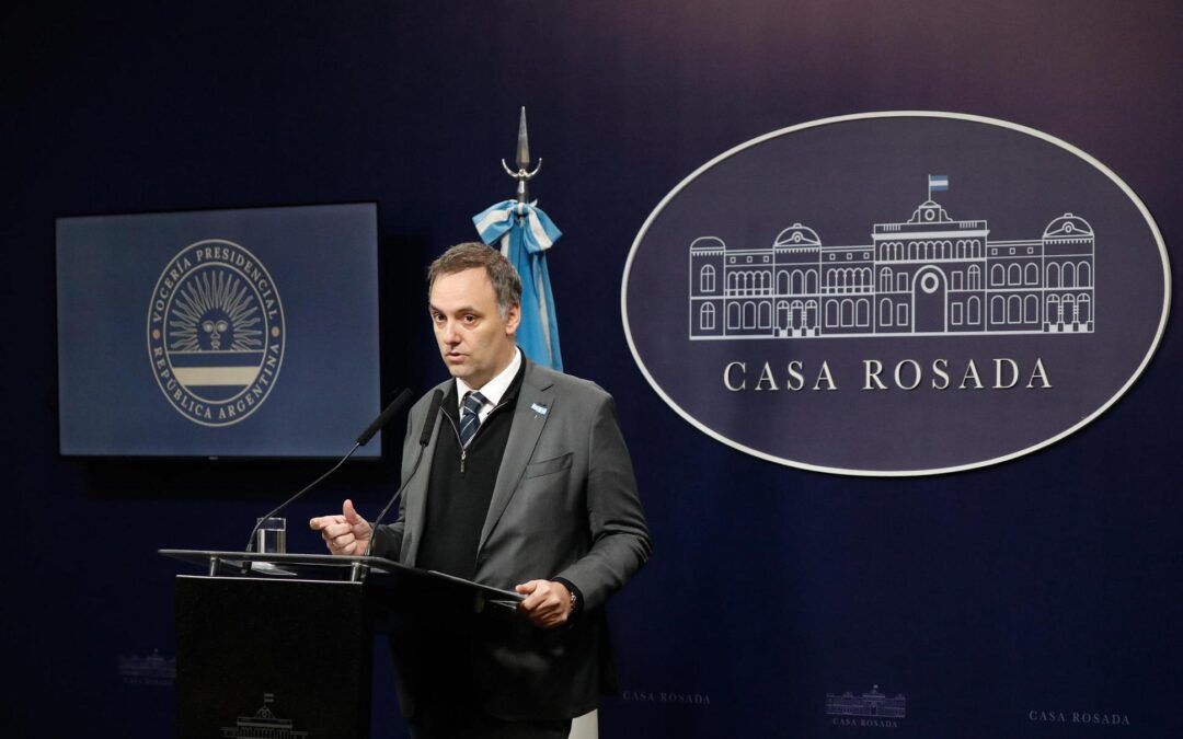 Quedate tranquilo Adorni, nadie creyó las pavadas que dijiste