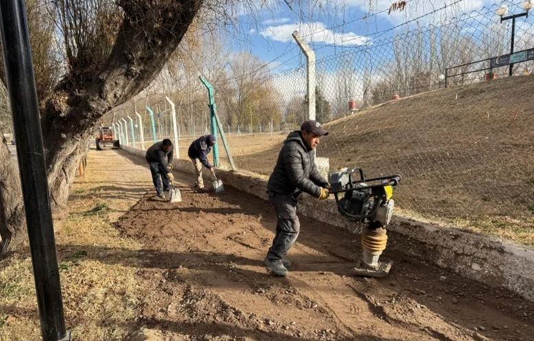 Importantes trabajos de mejora y embellecimiento en San Carlos