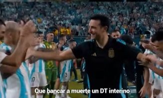 VIDEO ¿Y si te digo que hay más capítulos por escribir?, el resúmen de AFA por el ciclo de Scaloni