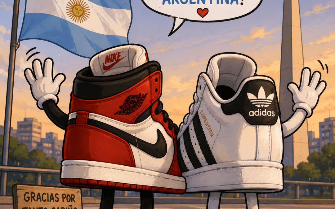 Listo chau. Nike y Adidas cierran su planta en la Argentina